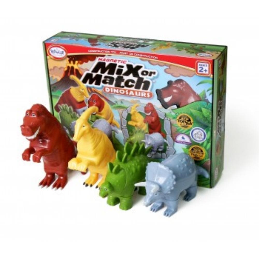 Magnetic Mix or Match Dinosaurs, Magnetic Mix or Match Dinosaurs,Magnetic Mix or Match Dinosaurs Set 1, TTS Resources, TTS Facebook, Magnetic Mix or Match Dinosaurs,Mix or Match Dinosaurs is a product for creative development. The Magnetic Mix or Match Dinosaurs set comes with a Triceratops, T-rex, Parasaurolophus, and Stegosaurus that can be mixed and matched into many different combinations that a child can imagine. Just put them together and take apart again and again! Our hidd,Magnetic Mix or MatchMix o