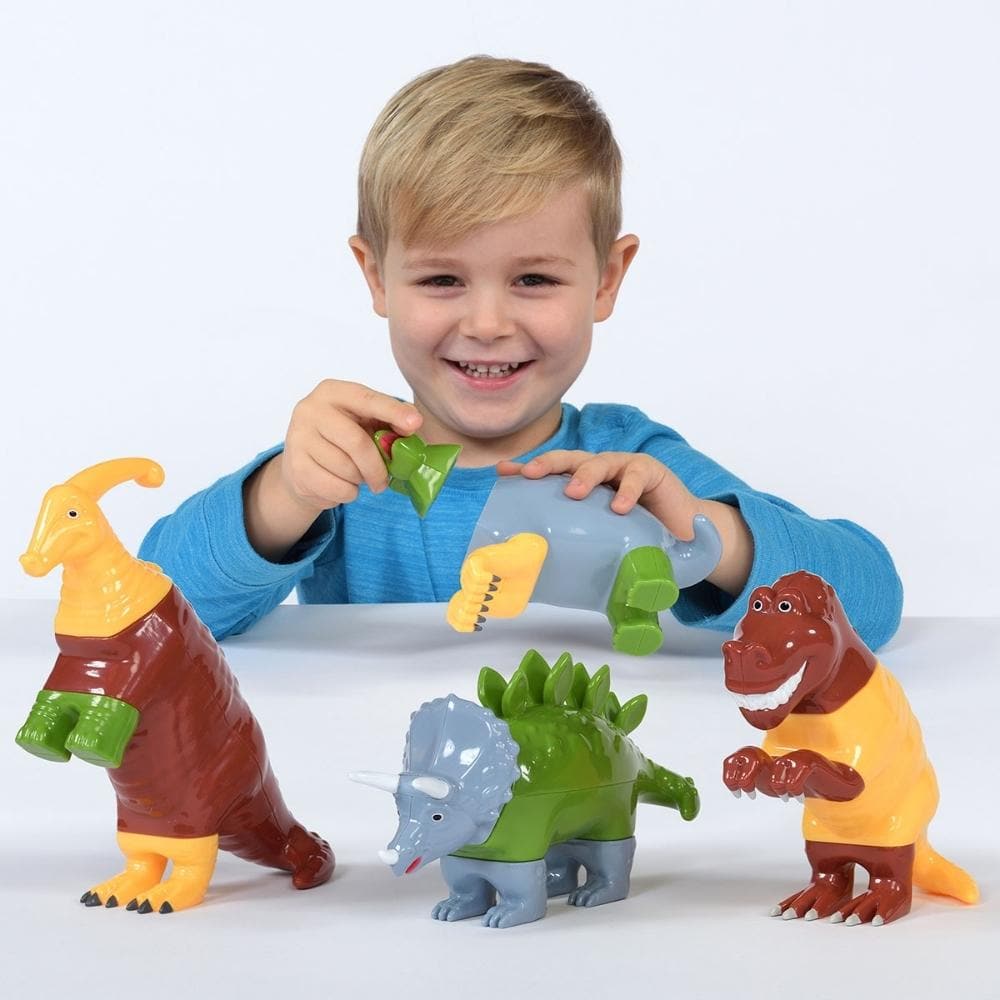 Magnetic Mix or Match Dinosaurs, Magnetic Mix or Match Dinosaurs,Magnetic Mix or Match Dinosaurs Set 1, TTS Resources, TTS Facebook, Magnetic Mix or Match Dinosaurs,Mix or Match Dinosaurs is a product for creative development. The Magnetic Mix or Match Dinosaurs set comes with a Triceratops, T-rex, Parasaurolophus, and Stegosaurus that can be mixed and matched into many different combinations that a child can imagine. Just put them together and take apart again and again! Our hidd,Magnetic Mix or MatchMix o