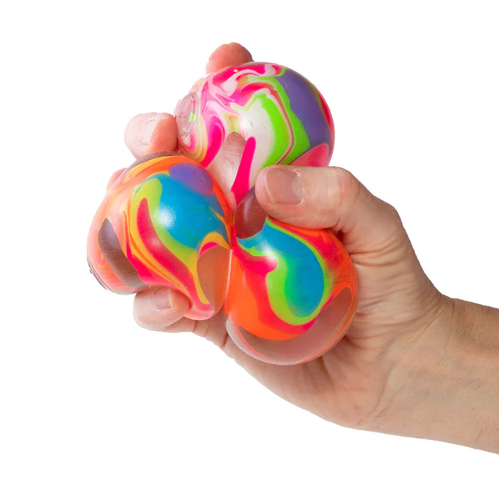 Marbleez Needoh, , Marbleez Needoh,The Marbleez Needoh is a marvelously mellow marble squeeze ball.This ultra-groovy fidget toy is filled with a clear gooey gel for a glass-like appearance and comes in five different marble-effect colour variations (chosen at random). The Marbleez Needoh is perfect for playtime at home or on the go, and is the ideal siz,Marbleez NeedohThe Marbleez Needoh is a marvelously mellow marble squeeze ball.This ultra-groovy fidget toy is filled with a clear gooey gel for a glass-lik