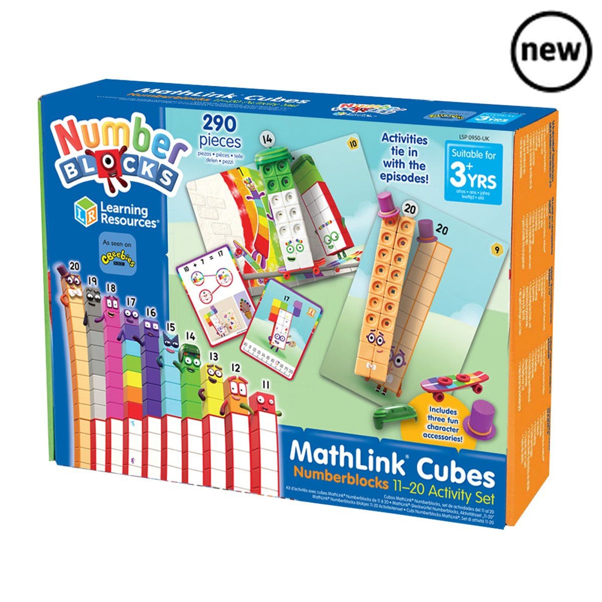 MathLink® Cubes Numberblocks 11-20 Activity Set, MathLink® Cubes Numberblocks 11-20 Activity Set,Numberblocks toys,Numerblocks resources, MathLink® Cubes Numberblocks 11-20 Activity Set,Meet the Numberblocks, stars of the award-winning CBeebies series! Now children can use special edition Numberblocks MathLink Cubes to build the Numberblocks Eleven to Twenty in all the ways shown in the series, and master early maths skills through fun activities. Ideal for learning in the classroom and at home, thisMeet th