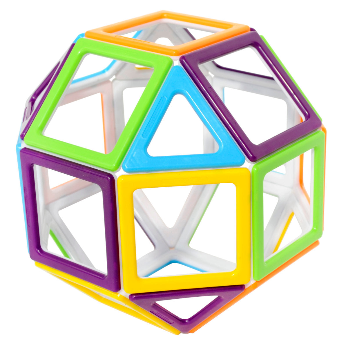 Mega Mag Polydron Set, Mega Mag Polydron Set,Polydron toys,Polydron discount code,,building blocks,sensory building blocks,sensory toys,fiddle toys,manual dexterity toys, Mega Mag Polydron Set,Unlock the world of geometry and shape exploration with the Mega Mag Polydron Set. Perfect for small groups or individual students, this set is designed to create both 2D and 3D shapes using magnetic pieces - allowing for a hands-on learning experience.The 36-piece set includes 20 squares and 16 triangles, providing e