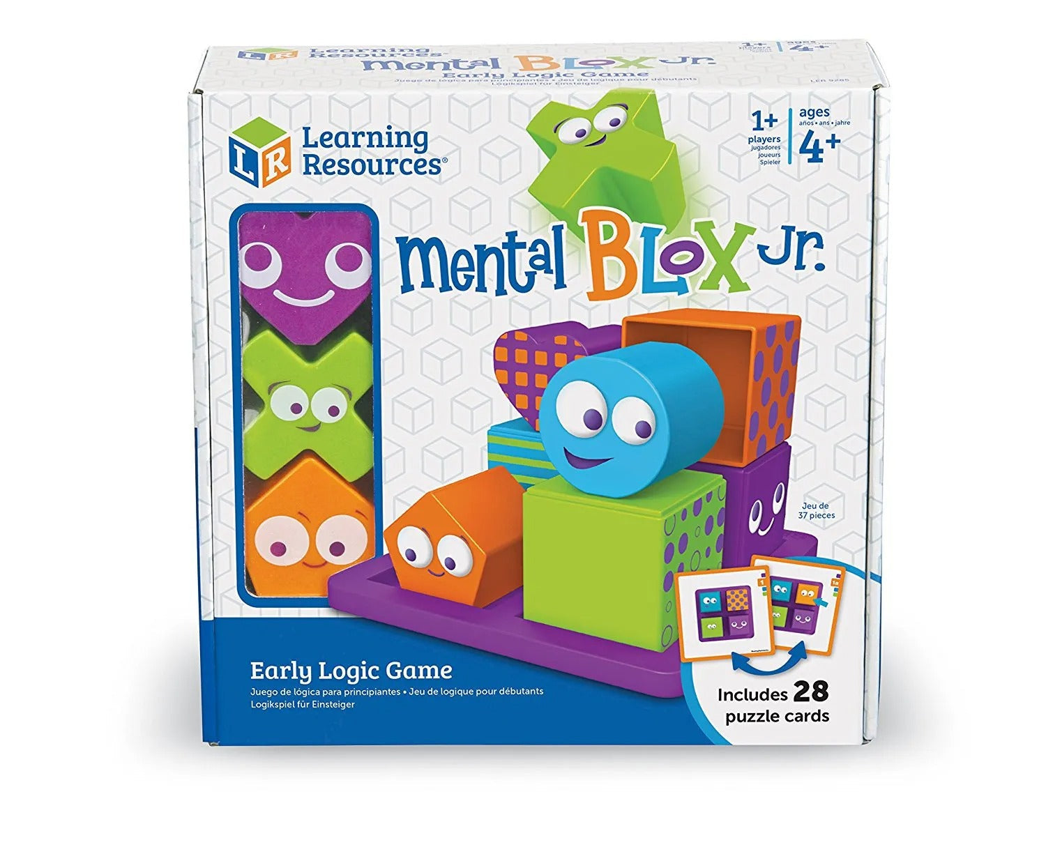 Mental Blox® Jr, Mental Blox® Jr,critical thinking skills toys, educational materials, children's learning resources, children's learning materials, teaching resources for children, Mental Blox® Jr,Mental Blox® Jr: Building Early Thinking Skills Through Play Mental Blox® Jr is the ultimate puzzle and block-stacking game for preschoolers, blending critical thinking, pattern recognition, and spatial awareness into a fun, interactive activity. Specifically designed for young learners, this set encourages probl