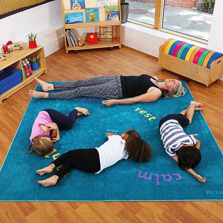 Mindfulness Carpet 2m x 2m, Mindfulness Carpet 2m x 2m,childrens YOGA floor mats,Child friendly yoga floor mats,soft play yoga mats,sensory mats,soft play coloured mats, Mindfulness Carpet 2m x 2m,Language is important. Build up your mindfulness vocabulary and learn to defuse toxic thoughts by pausing and choosing words featured on this Mindfulness Carpet. The Mindfulness Carpet is a great addition to any classroom to create calm and peace within the school environment. The Mindfulness Carpet is a colourful