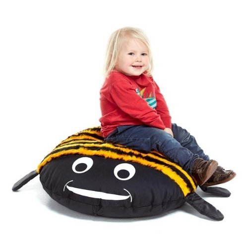 Mini Beast Busy Bee Cushion, Mini Beast Busy Bee Cushion,Bumble bee cushion,mini beasts early years resources,early years classroom furniture,sensory cushion, Mini Beast Busy Bee Cushion,Buzz into a world of comfort and imagination with the vibrant and enticing Mini Beast Busy Bee Cushion. Expertly crafted to be a beacon of creativity and comfort in any early years or school setting, this cushion promises not just a seat, but a delightful experience for young minds. Discover the Buzz Dive into a vibran,Mini