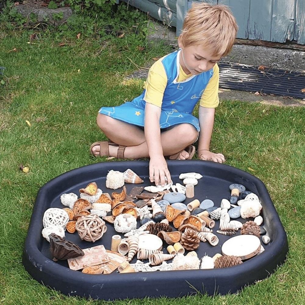 Mini Tuff Tray, Mini Tuff Tray, Tuff tray, Children's tuff tray,Tuff Spot Tray,tuff spot trays,tuff trays,sensory tuff spot trays,messy play tufty trays,tuff trays,sensory trays,tuff trays, Mini Tuff Tray – The Perfect Compact Play and Learning Solution The Mini Tuff Tray is an innovative and space-saving solution for hands-on learning and play. Measuring just 70cm in diameter, this compact version of the beloved Tuff Tray retains all the benefits of its larger counterpart while being portable, easy to stor