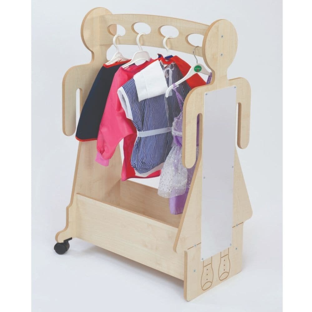 Mobile Dressing Up Trolley, Mobile Dressing Up Trolley,Fancy dress storage,dress up play,fancy dress storage trolley,costume storage,role play storage rack, Mobile Dressing Up Trolley,The Mobile Dressing Up Trolley is the ideal solution for Early Years Foundation Stage (EYFS) settings looking for a convenient and practical storage option for dressing up clothes and accessories.This trolley is not only sturdy, but also designed to be easily moved around, allowing for flexibility in your role play are,Mobile 