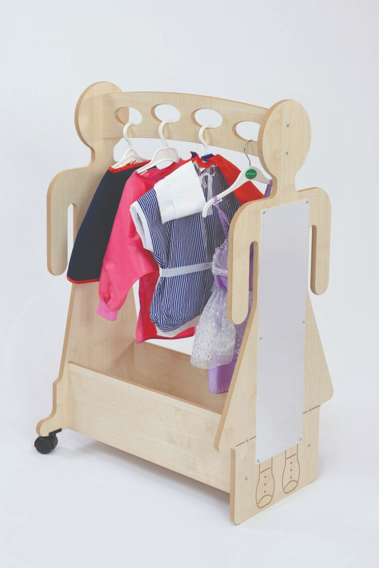 Mobile Dressing Up Trolley, Mobile Dressing Up Trolley,Fancy dress storage,dress up play,fancy dress storage trolley,costume storage,role play storage rack, Mobile Dressing Up Trolley,The Mobile Dressing Up Trolley is the ideal solution for Early Years Foundation Stage (EYFS) settings looking for a convenient and practical storage option for dressing up clothes and accessories.This trolley is not only sturdy, but also designed to be easily moved around, allowing for flexibility in your role play are,Mobile 