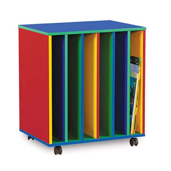 Monarch Mobile Bench and Big Book Folio Holder, Monarch Mobile Bench and Big Book Folio Holder-Sensory Toys, Monarch Mobile Bench and Big Book Folio Holder,This mobile bench unit is perfect for storing large books, art folios and folders. Featuring 6 slots, it is supplied fully assembled for convenience, making it ideal for storing larger size books in the classroom or library. Delivered fully assembled 6 slots Finished in either beech or multicoloured Fully mobile on cas,MonarchThis mobile bench unit is pe