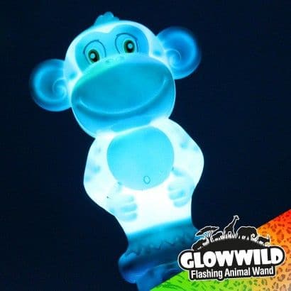 Monkey Mega Flashing Animal Wand, Monkey Mega Flashing Animal Wand,Glow.co.uk flashing wands,Glow discount code,wands,sensory lights,dark den lights,dark den lighting,dark den lights, Monkey Mega Flashing Animal Wand,Monkey Mega Flashing Animal Wand Bring a cheeky touch of fun and colour to playtime with the Monkey Mega Flashing Animal Wand! This playful wand features a friendly monkey on top and a dazzling disco ball at the base, creating an exciting, multi-coloured light showMonkey Mega Flashing Animal Wa