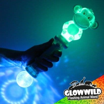 Monkey Mega Flashing Animal Wand, Monkey Mega Flashing Animal Wand,Glow.co.uk flashing wands,Glow discount code,wands,sensory lights,dark den lights,dark den lighting,dark den lights, Monkey Mega Flashing Animal Wand,Monkey Mega Flashing Animal Wand Bring a cheeky touch of fun and colour to playtime with the Monkey Mega Flashing Animal Wand! This playful wand features a friendly monkey on top and a dazzling disco ball at the base, creating an exciting, multi-coloured light showMonkey Mega Flashing Animal Wa