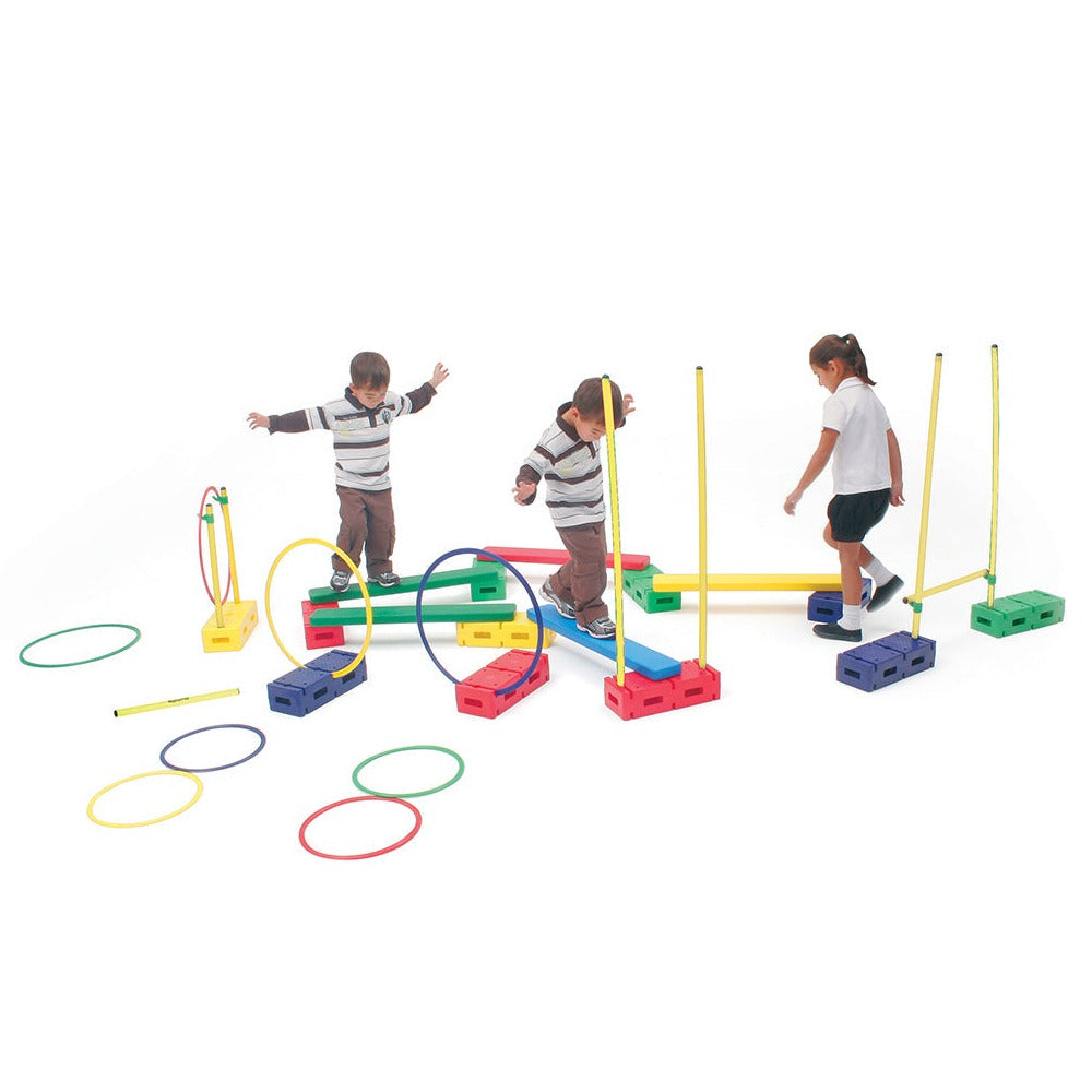 Motor Skills Universal Set, Motor Skills Universal Set,special needs balance games,sensory toys,Motor skills toys,motor skills games, Motor Skills Universal Set,The Motor Skills Universal Set is a versatile set of equipment for children to build balance boards, obstacles, and crawl through hoops. The Motor Skills Universal Set is ideal for a variety of age groups and meets the demand for theme based exercise and contains equipment to help with balance and gross motor skills.The Motor Skills Universal Set is