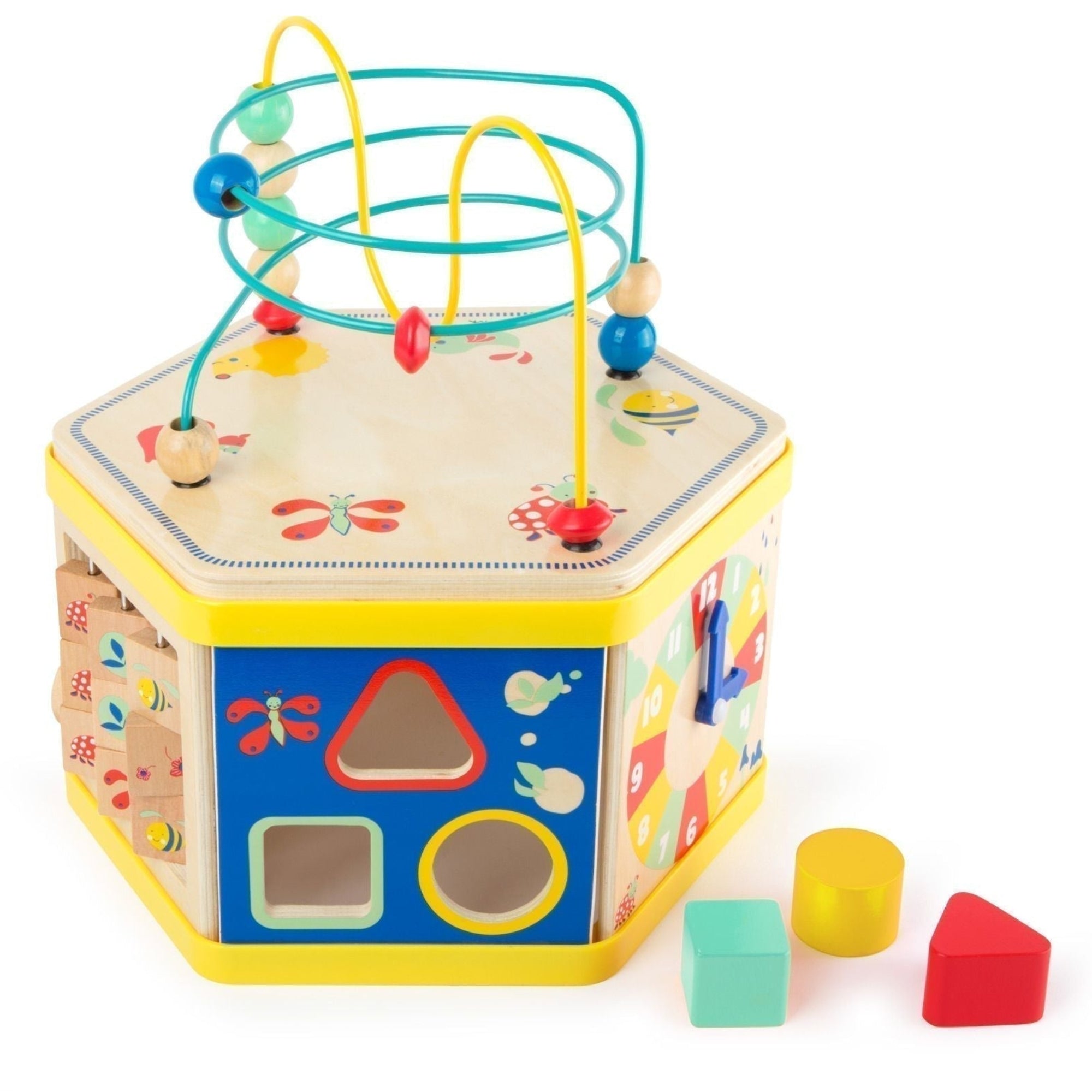 Move It Motor Skills Cube, Move It Motor Skills Cube,Activity Cube Large,Motor Activity Cube,activity cube,wooden play bead toys,bead table,bead activity table,waiting room bead tables, Move It Motor Skills Cube,Introducing the Move It Motor Skills Cube, an engaging and versatile toy designed to captivate your child's imagination while promoting fine and gross motor skills development. Crafted from durable wood, this toy features charming and colourful designs of squirrels and hedgehogs, creating a fun and 