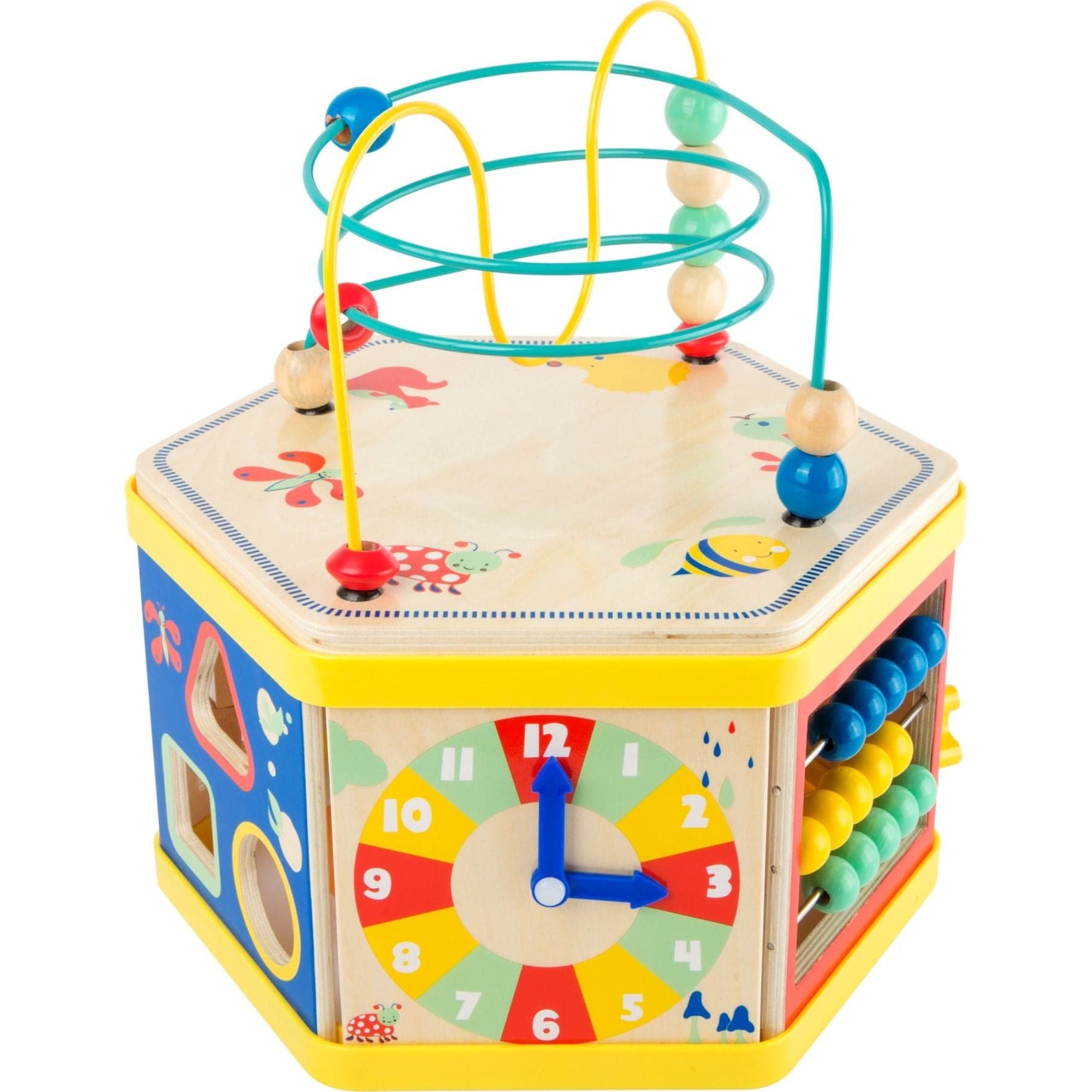 Move It Motor Skills Cube, Move It Motor Skills Cube,Activity Cube Large,Motor Activity Cube,activity cube,wooden play bead toys,bead table,bead activity table,waiting room bead tables, Move It Motor Skills Cube,Introducing the Move It Motor Skills Cube, an engaging and versatile toy designed to captivate your child's imagination while promoting fine and gross motor skills development. Crafted from durable wood, this toy features charming and colourful designs of squirrels and hedgehogs, creating a fun and 