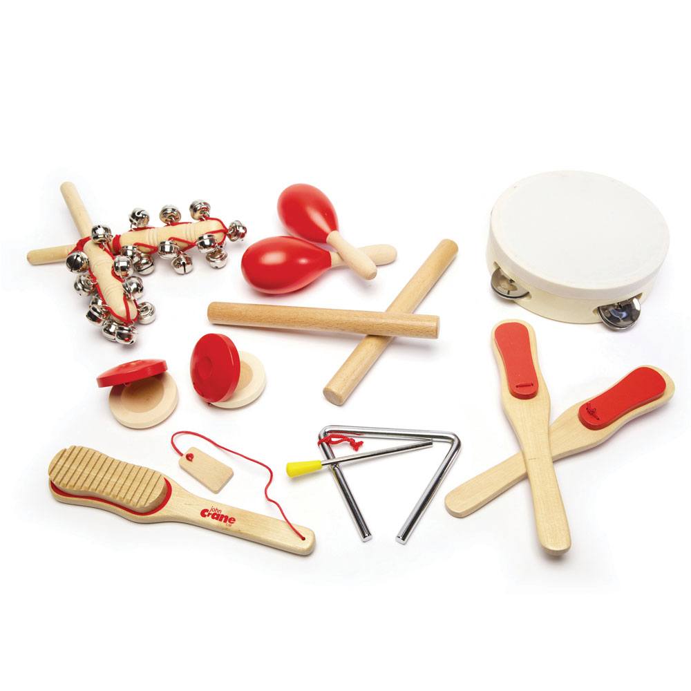 Musical Instruments Set, Musical Instruments,Musical toys,Musical instrument set,Musical instrument toy set,wooden musical instrument set, Musical Instruments Set,The Musical Instruments Set is the perfect introduction to the world of music for budding little musicians. With a variety of instruments to explore, kids can bang, jingle, jangle, and rattle away to their heart's content.This 14-piece set includes a tambourine, castanets, maracas, paddles, rhythm sticks, a scrape,The Musical Instruments Set is th