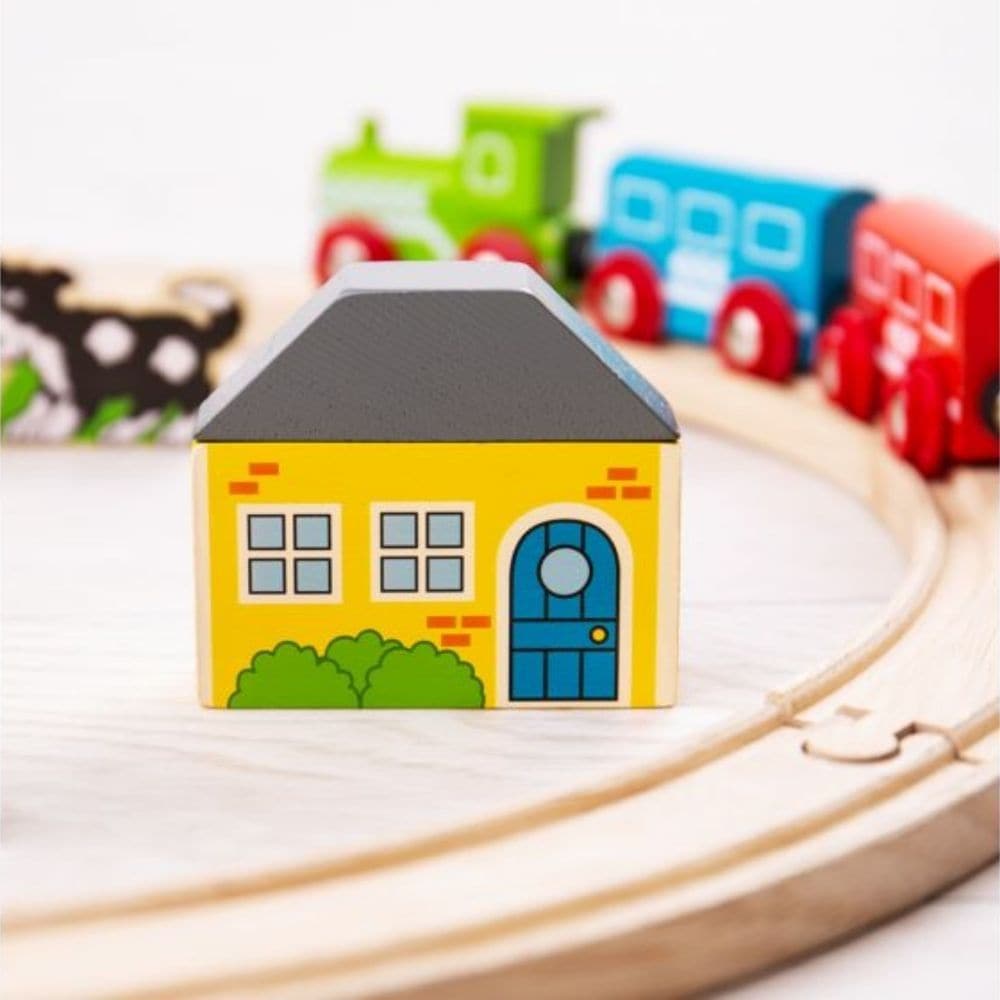 My First Train Set, My First Train Set,Bigjigs Wooden Train Set,Wooden train set,childrens wooden train set,toddlers train set,Bigjigs approved retailer, My First Train Set,All aboard! Where are you travelling to today? Bigjigs’ My First Train Set is a creative and educational way to play! The chunky toy train pieces are perfect for being grabbed by little hands, making this the ideal wooden train set for toddlers. Young train drivers are encouraged to take part in role play and will be a,My First Train Set