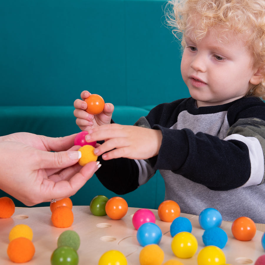 My Rainbow Globe, My Rainbow Globe,Rainbow wooden toys,rainbow wooden resources,traditional wooden toys,childrens wooden toys,durable wooden toys,educational wooden toys, My Rainbow Globe,The My Rainbow Globe board brings a rainbow of colour to fine motor skills this multifunctional set is ideal for developing pincer grip while being a fun way of introducing colour recognition, sorting and designing patterns. As children become more confident, this Rainbow Globe can be used to help children develop earl,My 