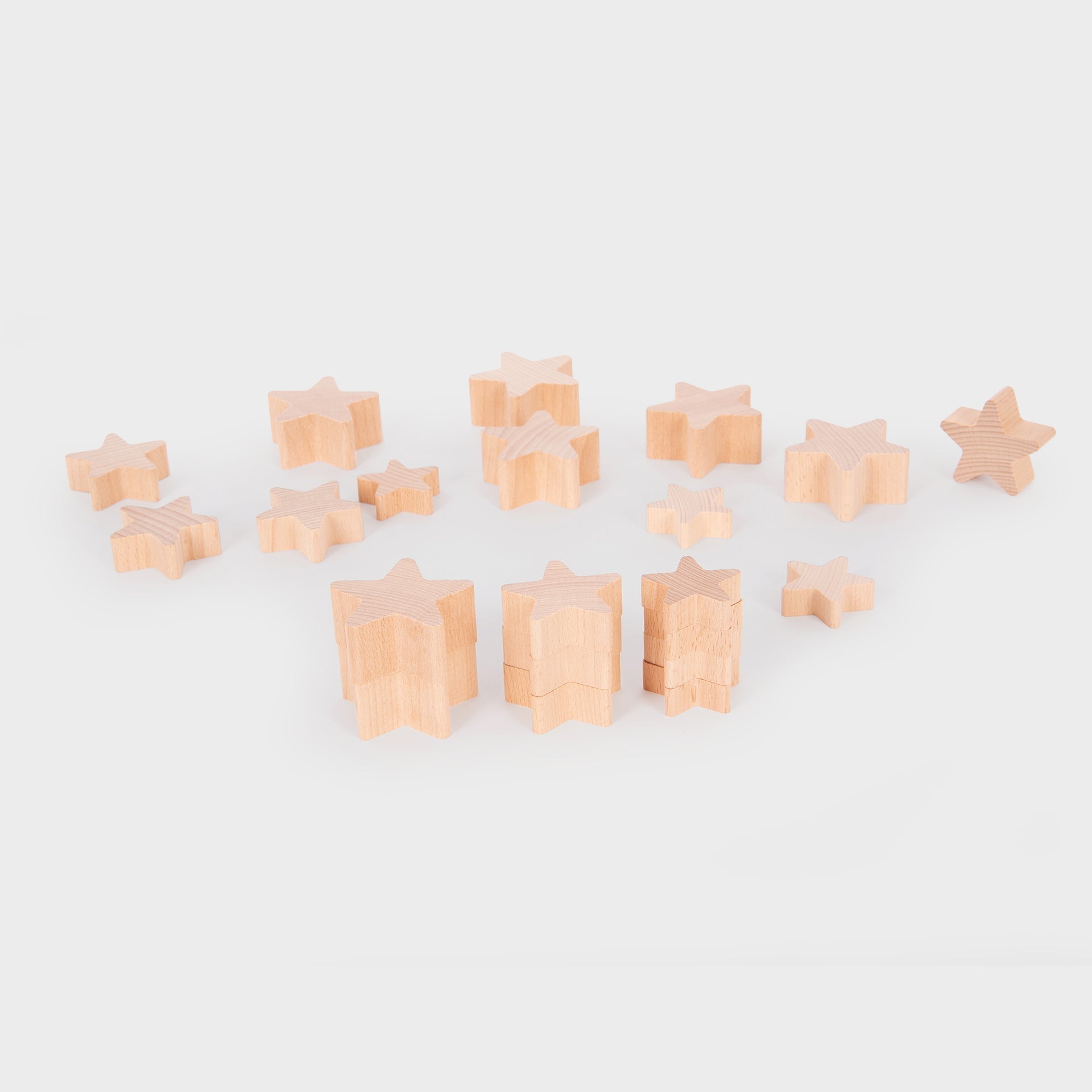 Natural Wooden Stars, Natural Wooden Stars,TickIT Natural Wooden Stars,TickIT Wooden resources, Natural Wooden Stars,Our TickiT® Natural Wooden Stars are made from beautiful smooth solid beechwood with a natural woodgrain finish. An inspiring addition to our heuristic play range. Chunky and tactile, they are easy for small hands to manipulate, stack, count, sequence and explore. These simpleOur TickiT® Natural Wooden Stars are made from beautiful smooth solid beechwood with a natural woodgrain finish. An in