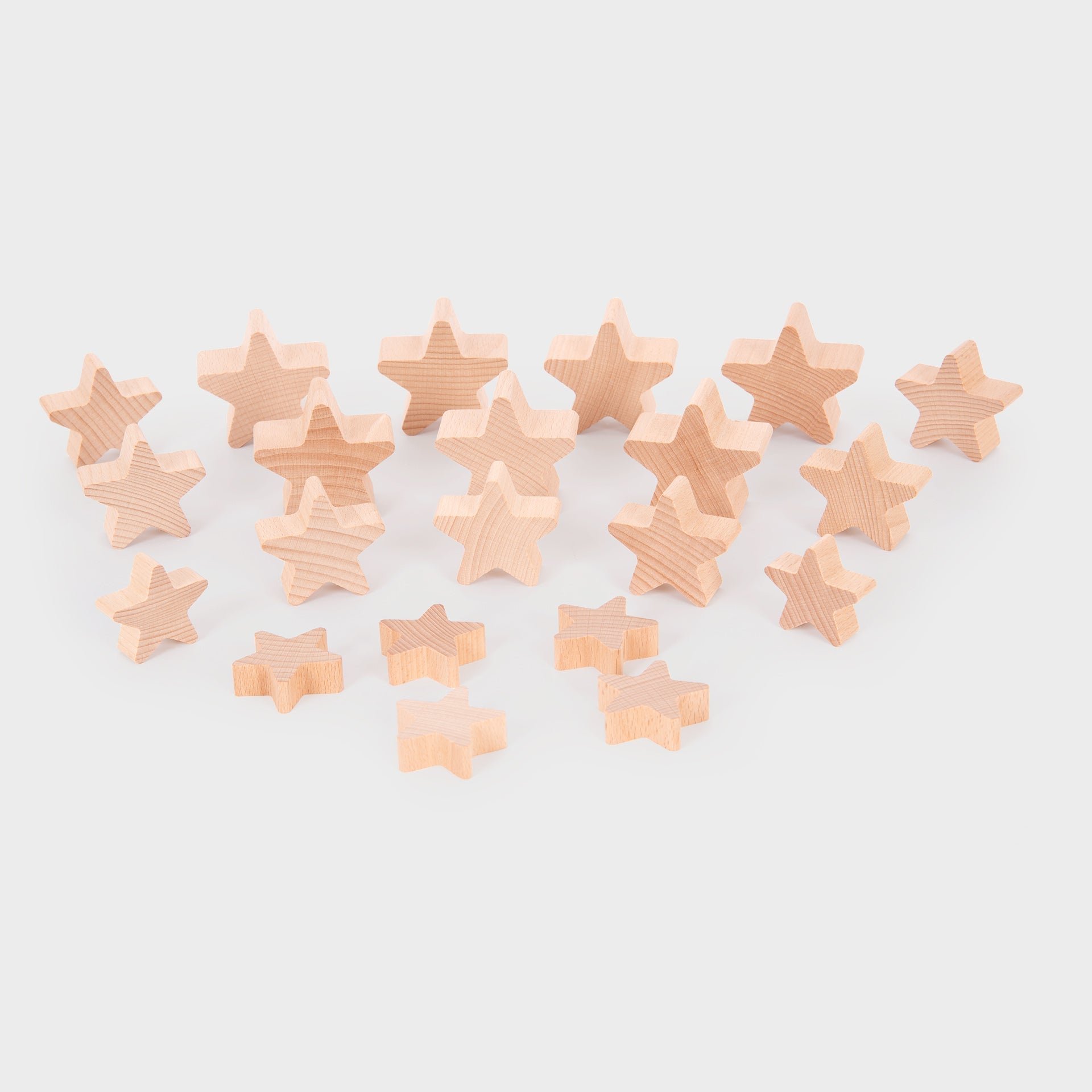 Natural Wooden Stars, Natural Wooden Stars,TickIT Natural Wooden Stars,TickIT Wooden resources, Natural Wooden Stars,Our TickiT® Natural Wooden Stars are made from beautiful smooth solid beechwood with a natural woodgrain finish. An inspiring addition to our heuristic play range. Chunky and tactile, they are easy for small hands to manipulate, stack, count, sequence and explore. These simpleOur TickiT® Natural Wooden Stars are made from beautiful smooth solid beechwood with a natural woodgrain finish. An in