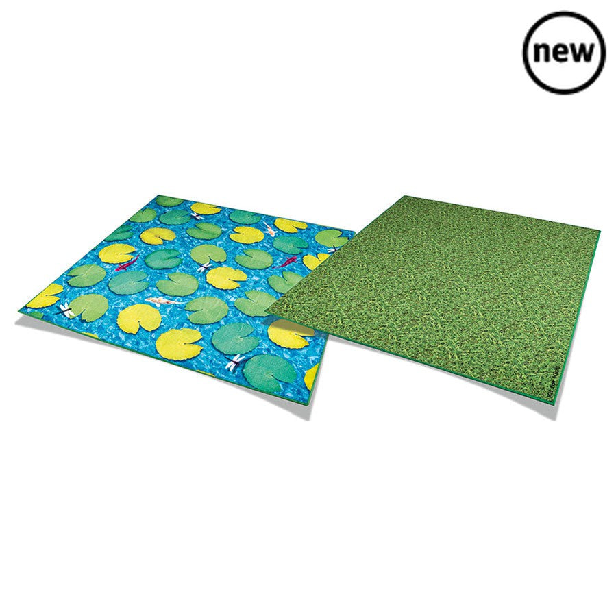 Natural World Grass and Lily Pads Carpet, Natural World Grass and Lily Pads Double Sided Carpet,kitforkids,kit4kids,school carpets,school carpets,school supplies,school furniture, Natural World Grass and Lily Pads Carpet,High quality digitally printed double-sided classroom carpet. This large carpet can be used to quickly change the look of your classroom, with imaginative images on both sides. Supplied with easy to remove non slip backing. Double sided carpet offering versatility and great value for money 