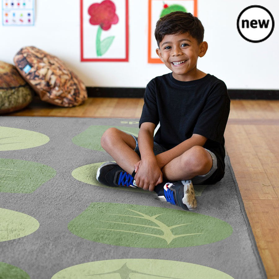 Natural World Leaf Placement Carpet, Pebble Placement Carpet 3m x 3m,Classroom carpet,classroom rugs,classroom placement carpets, Natural World Leaf Placement Carpet,Neutral placement carpet that is perfect for creating a calm atmosphere in the classroom, as well as promoting quiet time and child wellbeing Features 30 placement spots. Distinctive and brightly coloured, child friendly designs Designed to encourage learning through interaction and play Crease resistant withNeutral placement carpet that is per