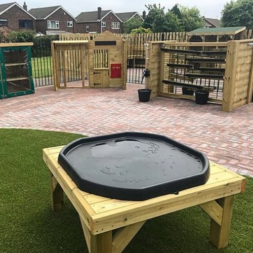 Nature Outdoor Play Table, Nature Outdoor Play Table,Outdoor tuff tray table,,outdoor wooden play table play set, outdoor play equipment nurseries schools nursery, Nature Outdoor Play Table,The Nature Outdoor Play Table is designed to provide a fun and interactive play experience for small groups of children. With its spacious tuff tray on top, children can gather around and engage in various activities that promote creativity, imagination, and exploration.OneThe Nature Outdoor Play Table is designed to pro