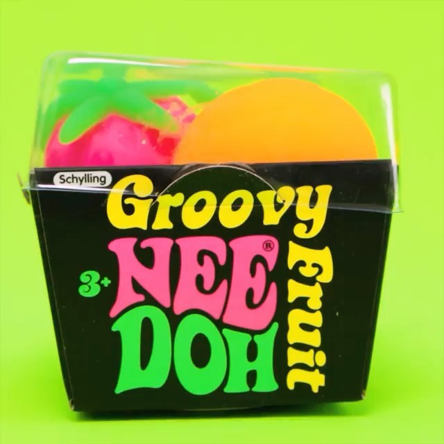 Nee Doh Groovy Fruits, Nee Doh Groovy Fruits,NeeDoh Groovy Fruits,NeeDoh Groovy Fruits Toy,Nee Doh stress balls,Needoh toys,Needoh fidget toys, Nee Doh Groovy Fruits,Nee Doh Groovy Fruits Bring a burst of fruity fun to playtime with Schylling’s Nee Doh Groovy Fruits! This unique fidget toy set features three squishy, squeezable characters: Boss Banana, Outta Sight Strawberry, and Far Out Orange. The Nee Doh Groovy Fruits Set is perfect forNee Doh Groovy Fruits Bring a burst of fruity fun to playtime with Sc