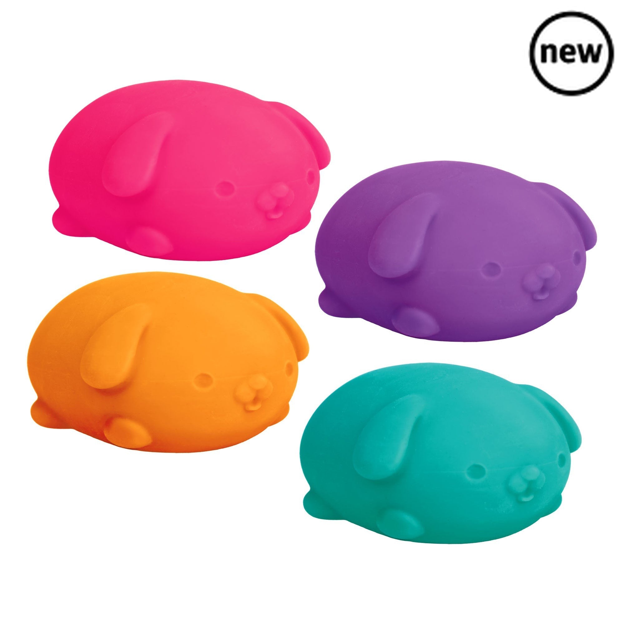 NeeDoh Funky Pup, NeeDoh Funky Pup,NeeDoh Stress Ball,NeeDoh Fidget Toys,NeeDoh Funky Pup,, NeeDoh Funky Pup,For a ‘paw-some’ fidget toy, look no further than NeeDoh Funky Pups. Squeeze away any stress with these adorable squashy puppies. Squeeze it, squish it, or pet it. These unique Nee Doh stress balls have a tummy filled with the famous non-toxic doh and are available in four different colours (chosen at random). Features,NeeDoh Funky PupFor a ‘paw-some’ fidget toy, look no further than NeeDoh Funky Pup