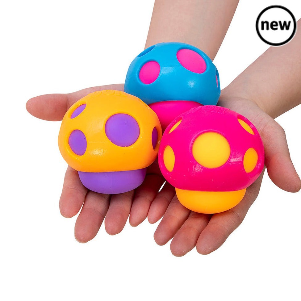 NeeDoh Groovy Shroom, NeeDoh Groovy Shroom.NeeDoh Balls.NeeDoh Toys,NeeDoh Balls, NeeDoh Groovy Shroom,Groovy Shroom NeeDoh: The Fun-gi Stress Ball! Bring some magic to your toy box with the Groovy Shroom NeeDoh, a stress-relieving fidget toy that's as quirky as it is satisfying! Shaped like a vibrant toadstool, this squeezable NeeDoh Groovy Shroom ball is perfect for squishing,Groovy Shroom NeeDoh: The Fun-gi Stress Ball! Bring some magic to your toy box with the Groovy Shroom NeeDoh, a stress-relieving fi