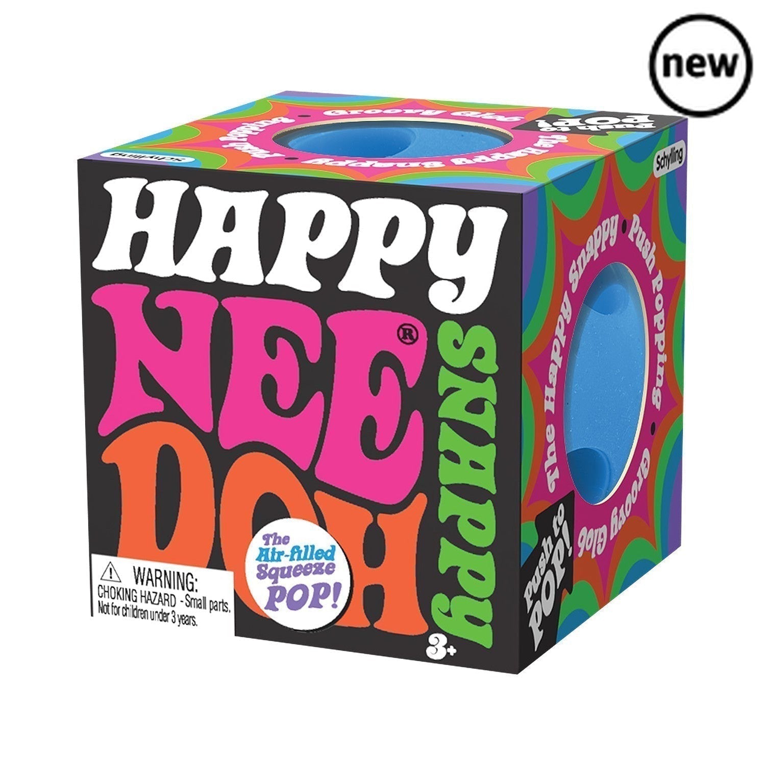 NeeDoh Happy Snappy, NeeDoh Happy Snappy, Needoh Stress Ball, Needoh ball,Needoh toys, Sensory toys,sensory balls, NeeDoh Happy Snappy,NeeDoh’s answer to a pop it fidget toy, Happy Snappy is the ultimate fidget toy stress ball. Instead of being filled with dough like regular NeeDoh balls, it’s filled with air. Gently squeeze the air-filled ball to watch the concave holes pop out, which make an addictive bubble ‘pop’ sound. Available in four bright col,NeeDoh Happy SnappyNeeDoh’s answer to a pop it fidget to