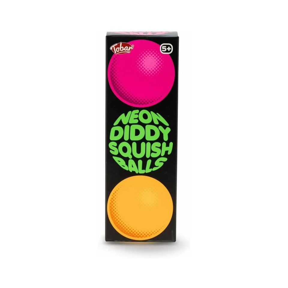 Neon Diddy Squish Balls-3 Pack, Neon Diddy Squish Balls-3 Pack,Squish Ball,stress ball.fidget ball, Neon Diddy Squish Balls-3 Pack,Neon Diddy Squish Balls – 3 Pack Introducing the Neon Diddy Squish Balls, a pack of three super squishy and stretchy stress balls in vibrant neon colours. These fun and soft fidget toys are perfect for kids and adults alike! Whether you pull, stretch, squeeze, or squash them, these squish balls will always bounce backNeon Diddy Squish Balls – 3 Pack of Super Squishy Sensory Fun 