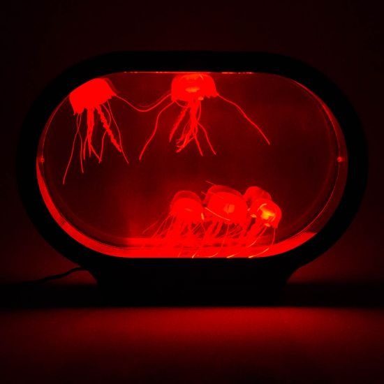 Neon Jellyfish Oval Tank Mood Light, Jelly Fish Tank Mood Light Lamp,Jellyfish tank,novelty jellyfish tank,artificial jellyfish tank,sensory jellyfish ank,special needs jellyfish tank, Neon Jellyfish Oval Tank Mood Light,The Neon Jellyfish Oval Tank Mood Light is an opportunity to enjoy the aesthetics and the tranquillity that an aquarium brings to the home, without the mess and the fuss of caring for living animals. No feeding or cleaning needed! These Jellyfish look after themselves, whilst you simply jus