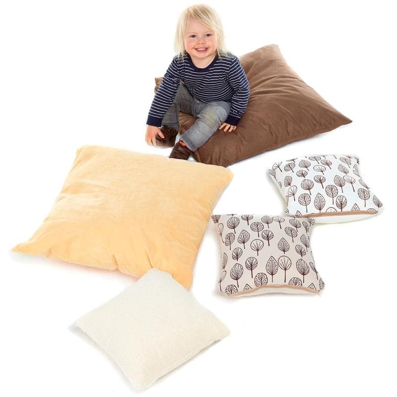 Neutral Cushion Pack, Neutral Cushion Pack,Nursery Floor cushions,early years classroom cushions,nursery colourful cushions,classroom cushions, Neutral Cushion Pack,Experience serenity and comfort with our Neutral Cushion Set. Designed with tranquility in mind, this set is a harmonious blend of five plush cushions in assorted fabrics, meticulously curated to bring a sense of calm to any space. Key Features: Neutral Tones: Inspired by the soothing hues of nature, the tones in our N,NeutralExperience serenity