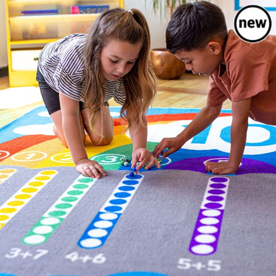 Number Bonds Carpet, Number Bonds Carpet,math carpets,school carpets,school carpets and rugs,learning rugs,learning carpets, Number Bonds Carpet,The Number Bonds Carpet is a large 2x2m carpet, specifically designed with Key Stage 1, Numeracy Curriculum relevance in mind. Distinctive and brightly coloured, child friendly designs Designed to encourage learning through interaction and play Crease resistant with unique Rhombus™ anti-skid Dura-Latex™ safety backing ,NumberThe Number Bonds Carpet is a large 2x2m 