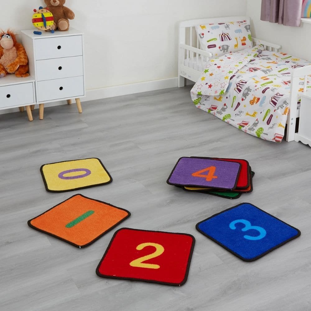 Number Squares Learning Mats, Number Squares Learning Mats, School placement mats, number placement mats, Number Squares Learning Mats, Number Squares Learning Mats,Number Squares Learning Mats – Fun, Interactive Learning for Young Children Make learning numbers engaging and enjoyable with the Number Squares Learning Mats, a versatile set of ten brightly coloured mats, each featuring a number. These mats are perfect for introducing young children to numbers, counting, and basicNumber Squares Learning Mats –