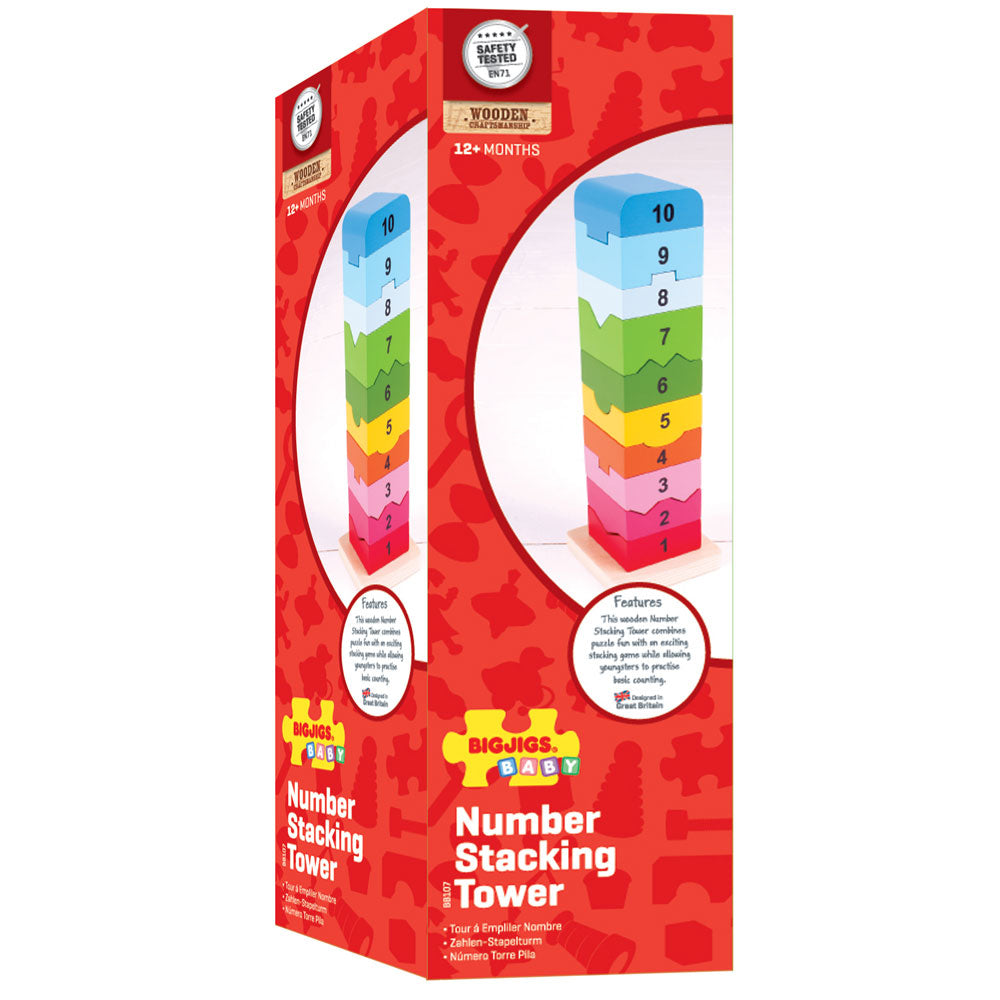 Number Tower, Number Tower,Bigjigs Number Tower,Wooden tower toy,Bigjigs Toys, Number Tower,Number Tower – Our vibrant, rainbow-coloured Bigigs Number Tower is a fantastic tool to get children enthusiastic about counting! Perfect for early learners, this educational Number Tower toy encourages number recognition and counting from 1 to 10 while also building confidence in basicNumber Tower – Our vibrant, rainbow-coloured Bigigs Number Tower is a fantastic tool to get children enthusiastic about counting! Per