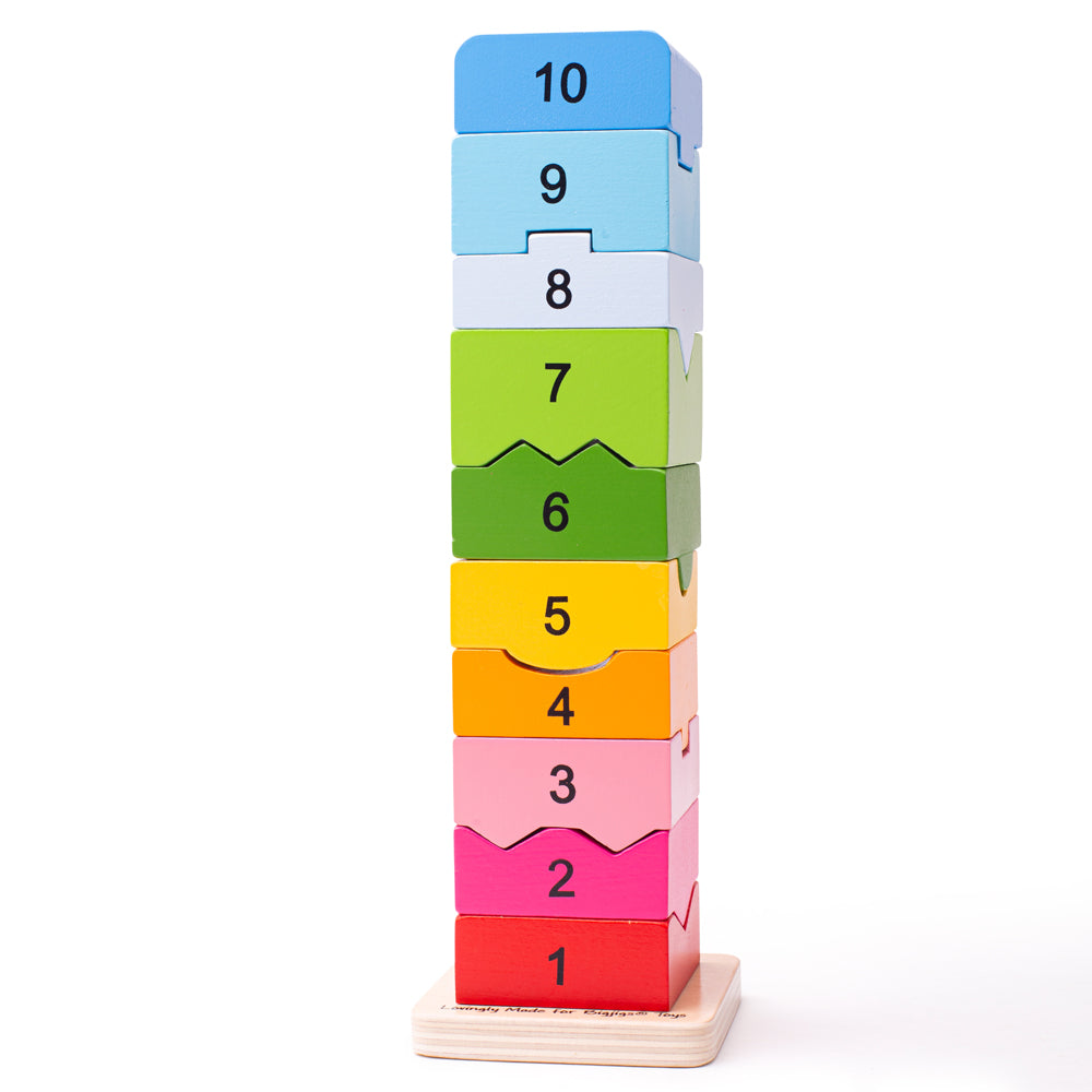 Number Tower, Number Tower,Bigjigs Number Tower,Wooden tower toy,Bigjigs Toys, Number Tower,Number Tower – Our vibrant, rainbow-coloured Bigigs Number Tower is a fantastic tool to get children enthusiastic about counting! Perfect for early learners, this educational Number Tower toy encourages number recognition and counting from 1 to 10 while also building confidence in basic numeracy and colour identificati,Number TowerNumber Tower – Our vibrant, rainbow-coloured Bigigs Number Tower is a fantastic tool to