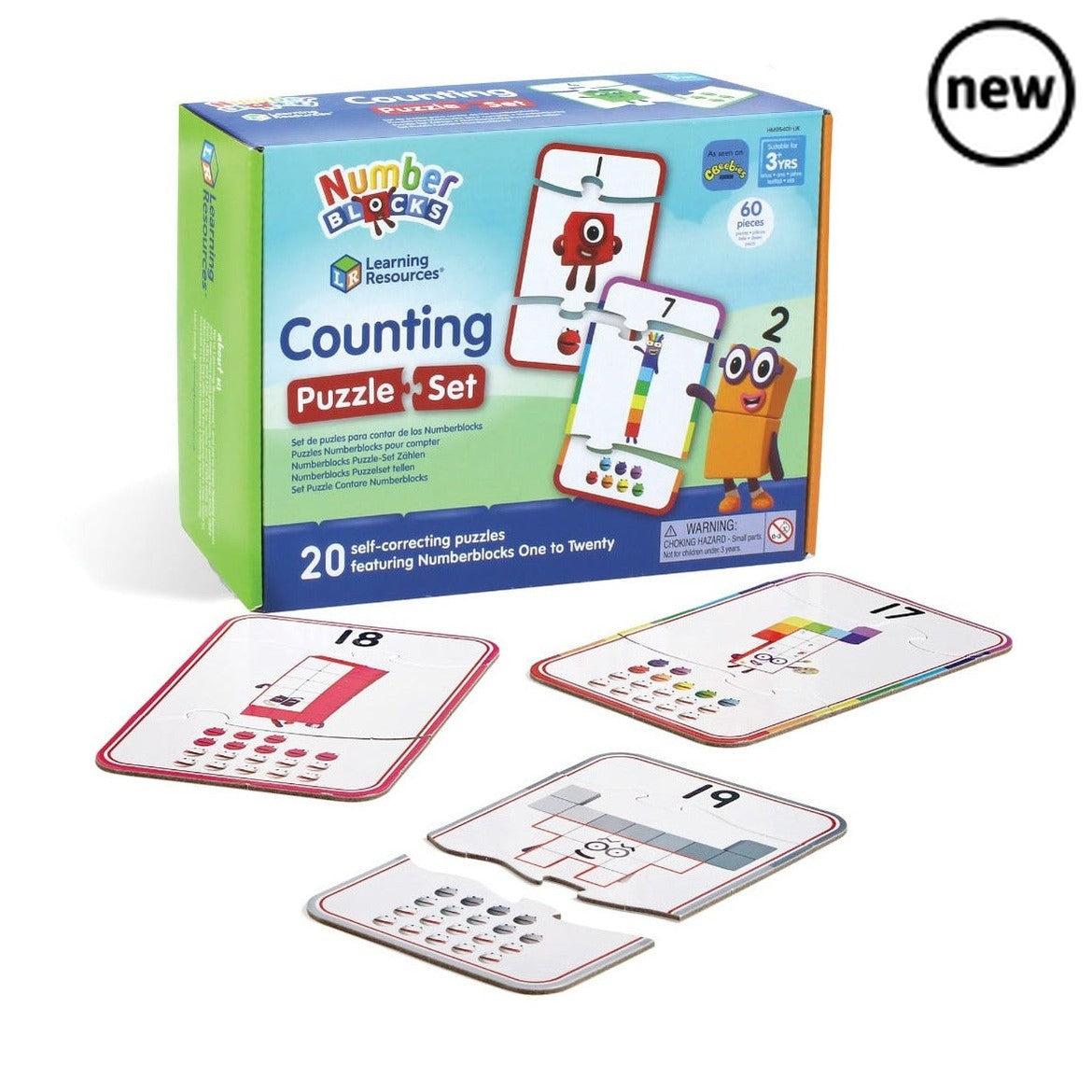 Numberblocks Counting Puzzle Set, Numberblocks Counting Puzzle Set,Numberblocks toys,Numerblocks resources,Numberblocks toys,Numerblocks resources, Numberblocks Counting Puzzle Set,This first Numberblocks Counting Puzzle Set helps little ones learn counting 1–20 through fun puzzle play. As children assemble the chunky, durable puzzle pieces, they’ll be counting the Numberblocks and Numberblobs, identifying each Numberblock’s Numberling, and building colour recognition and fine motor skillsThis first Numberb