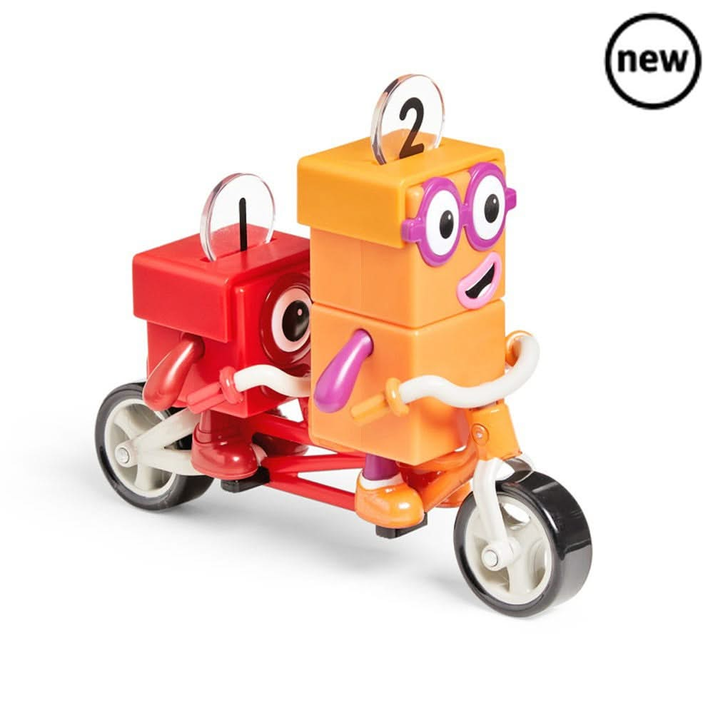 Numberblocks One and Two Bike Adventure, Numberblocks One and Two Bike Adventure,Learning Resources Numberblocks figures,Numberblocks toys,Numerblocks resources, Numberblocks One and Two Bike Adventure,Children will love playing with the adorable Numberblocks One and Two collectible figures as they pop on their helmets and place them on the Numberblocks tandem bike to ride off on a Numberblocks bike adventure. Numberblocks One and Two have true-to-character features children know and love from the CBeebiesC