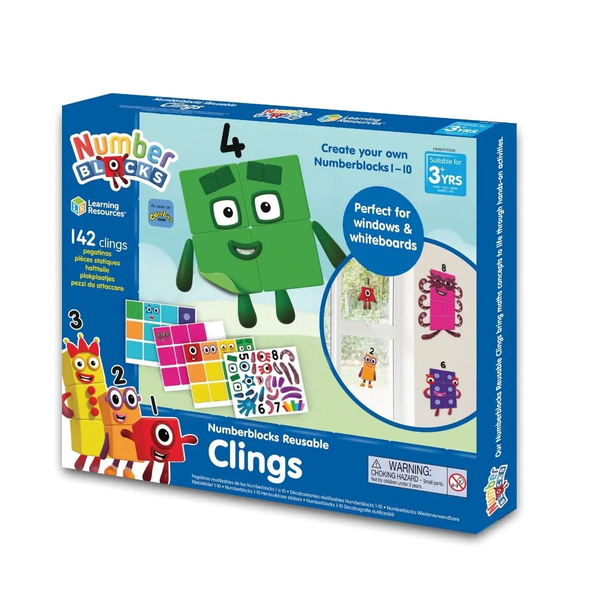 Numberblocks Reusable Clings, Numberblocks Reusable Clings,Numberblocks toys, Number blocks toy resources, Numberblocks Reusable Clings,Numberblocks Reusable Clings – Bring the Number Magic to Life Introduce young learners to the magical world of numbers with the Numberblocks Reusable Clings. Perfect for interactive learning, this set lets children recreate their favourite Numberblocks characters from 1 to 10 on smooth surfaces such as windows,Numberblocks Reusable Clings – Bring the Number Magic to Life In