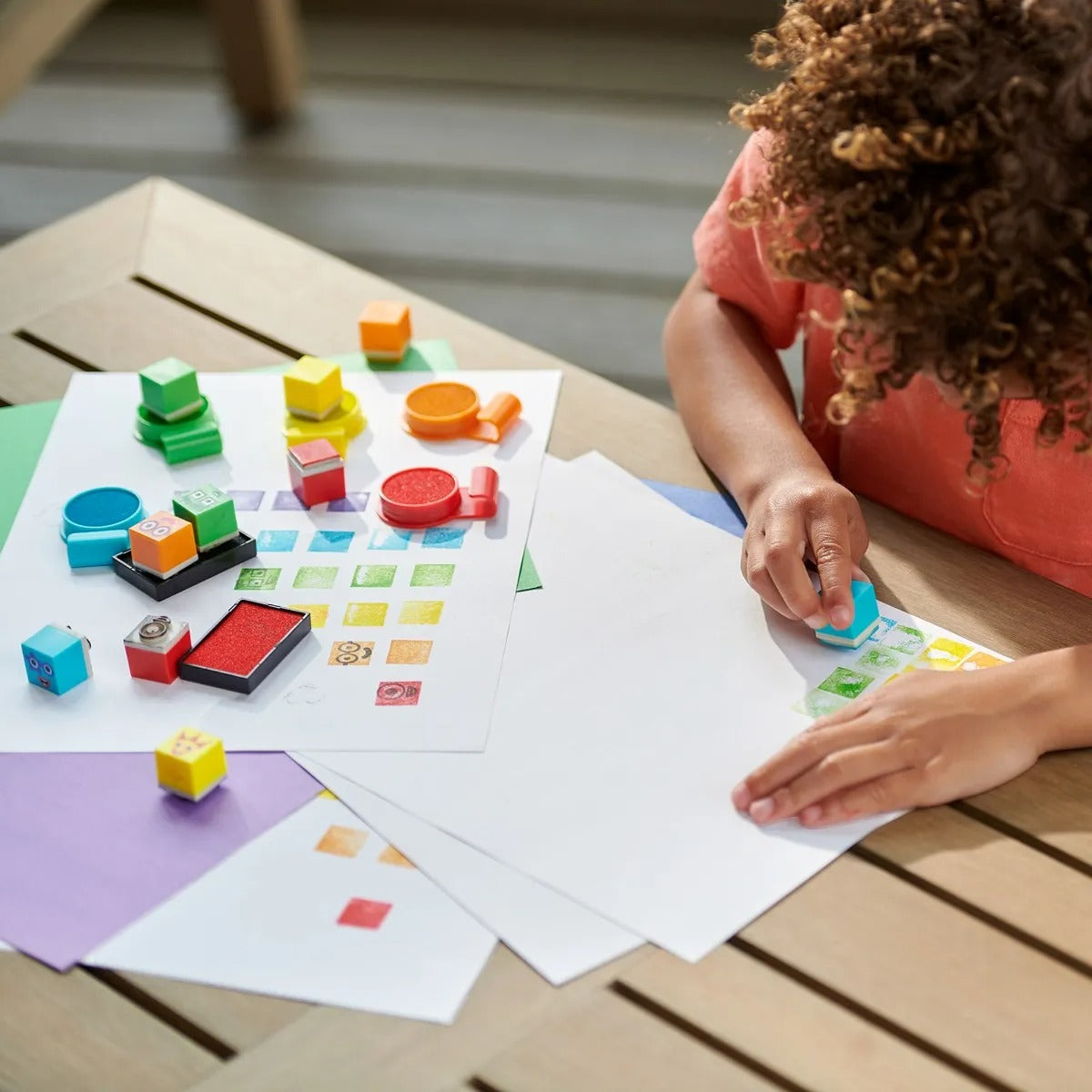 Numberblocks Stampoline Park Stamp Activity Set, Numberblocks Stampoline Park Stamp Activity Set. Numberblocks toys,Number blocks maths toys, EYFS maths resources, Numberblocks Stampoline Park Stamp Activity Set,Numberblocks Stampoline Park Stamp Activity SetCreate, imagine, and play with your favourite Numberblocks! Unleash your creativity with this fun-filled 32-piece craft kit inspired by the popular Numberblocks episode Stampoline Park! Featuring reusable stamps and washable inks in the unique colours o