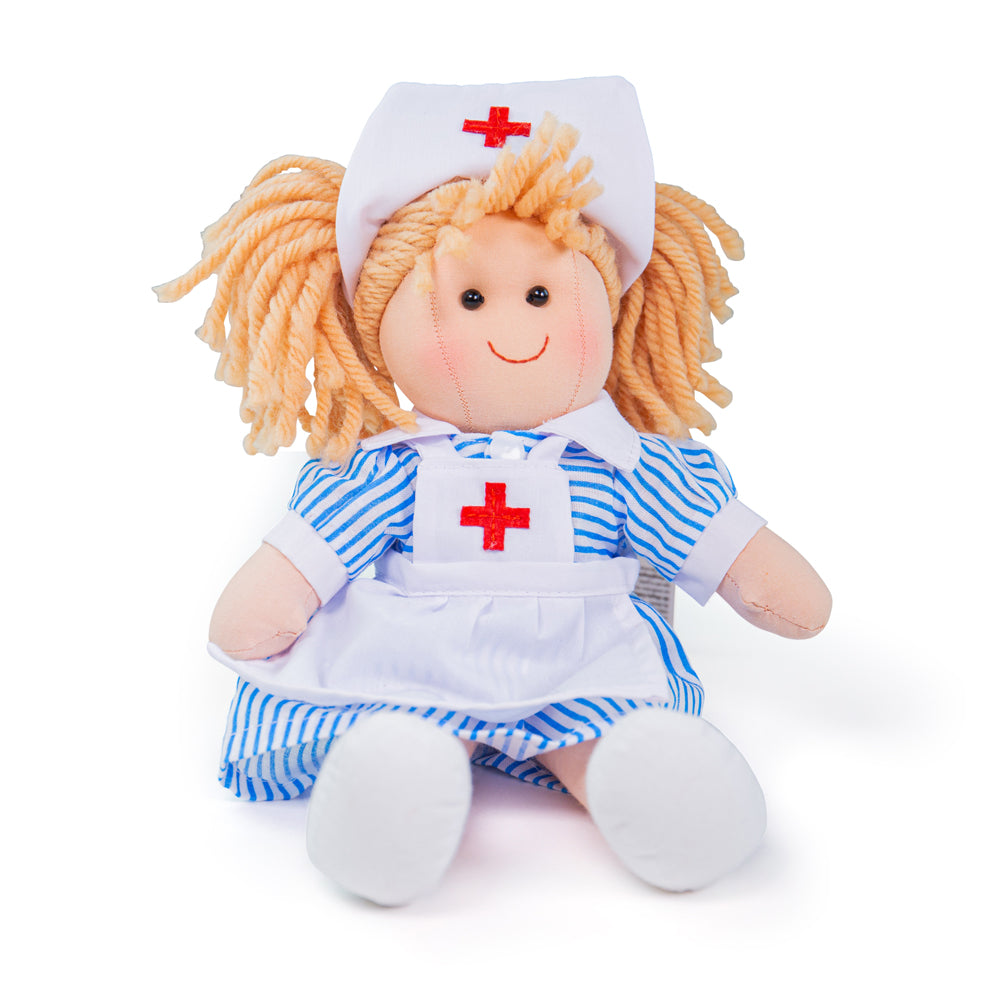 Nurse Nancy Doll - Small, Nurse Nancy Doll - Small,Children's dolls,Childrens play dolls, Nurse Nancy Doll - Small,Meet Nurse Nancy - this soft and cuddly ragdoll is calm in a crisis and ready for any emergency. A very dependable soft doll who loves a spot of drama, Nancy loves to share playtime fun with her friends when her shift is over. Nurse Nancy's soft material makes her the perfect toddler doll as she’s small (only 28cmMeet Nurse Nancy - this soft and cuddly ragdoll is calm in a crisis and ready for 