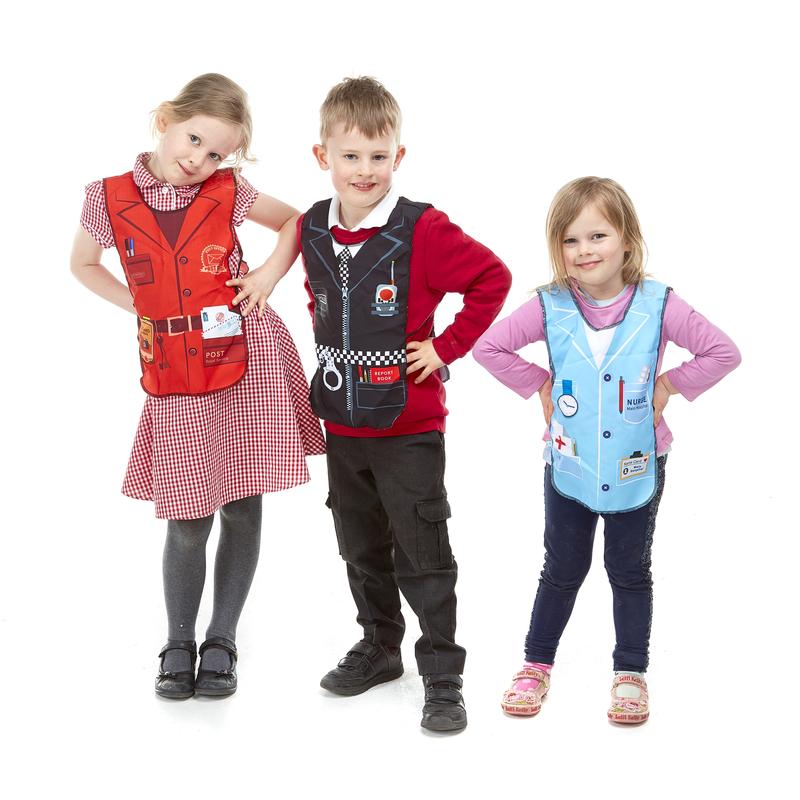 Occupational Tabards Set of 6, Occupational Tabards Set of 6,Dressing up Cloaks Set ,Childrens Dressing up costumes,dressing up toys,dressing up cloaks, Occupational Tabards Set of 6,Dive into the world of professions and inspire young imaginations with our Occupational Tabards Set of 6. Crafted with utmost precision, these tabards are a wonderful addition to any playtime wardrobe, offering a fun and engaging way to introduce children to various occupations. Features: Vibrant OccupationsDive into the world 