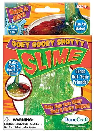 Ooey Gooey Slime Kit, , Ooey Gooey Slime Kit,The Ooey Gooey Snotty Slime kit is perfect for kids who love to get their hands dirty and explore new textures. It's also great for teaching children about measurements and mixtures in a fun and interactive way. Add in the booger-like chunks to make your slime extra gross and have a good laugh with your friends. This k,Ooey Gooey Slime KitThe Ooey Gooey Snotty Slime kit is perfect for kids who love to get their hands dirty and explore new textures. It's also grea