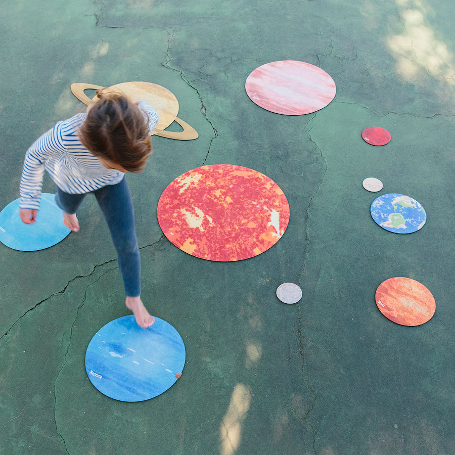 Our Solar System Mats, Our Solar System Mats,balancing game,balance games and toys,special needs balance therapy, Our Solar System Mats,Solar System Mats – Explore the Cosmos from Your Backyard Take your child on a thrilling adventure through the solar system without ever leaving home! Our Solar System Mats set is designed to bring the wonders of outer space to life with engaging and interactive learning through play. Featuring the Sun, Moon, and all e,Our Solar System MatsSolar System Mats – Explore the Co