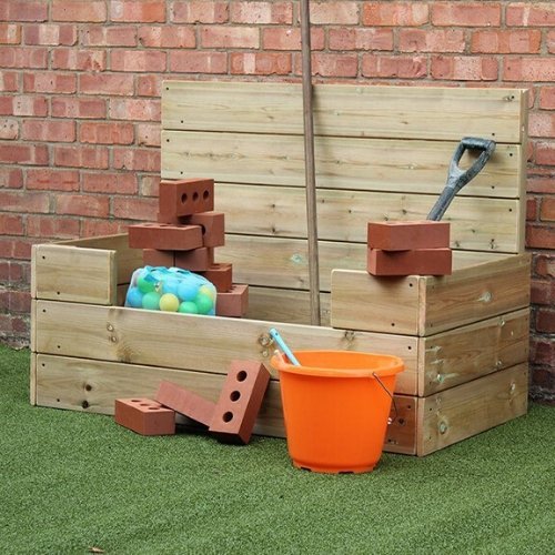 Outdoor Construction Box, Outdoor Construction Box,Outdoor nursery play equipment,outdoor nursery early years wooden play equipment,early years direct wooden resources, Outdoor Construction Box,Encourage imaginative play with the Construction Box’s unique tall backboard and open design. Without a base and a light frame, the Construction Box is easily moved by two people. Create your own builders yard, and when not in use you can use it to tidy all of the play equipment away in to one neat area. Ideal for pr