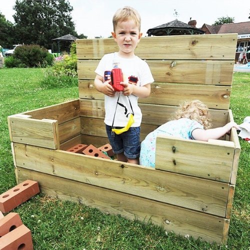 Outdoor Construction Box, Outdoor Construction Box,Outdoor nursery play equipment,outdoor nursery early years wooden play equipment,early years direct wooden resources, Outdoor Construction Box,Encourage imaginative play with the Construction Box’s unique tall backboard and open design. Without a base and a light frame, the Construction Box is easily moved by two people. Create your own builders yard, and when not in use you can use it to tidy all of the play equipment away in to one neat area. Ideal forEnc