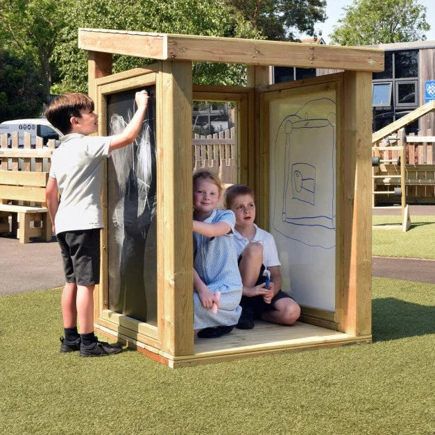 Outdoor Creativity Cube, Outdoor Creativity Cube,outdoor mark making resources,artmark house cosy direct, Outdoor Creativity Cube,Introducing the Outdoor Creativity Cube by Newby Leisure, a revolutionary product designed to unlock your creative potential. This versatile Outdoor Creativity Cube is specifically curated with education in mind, featuring a painting window, chalkboard, and whiteboard on each of its walls. Whether unleashing yourIntroducing the Outdoor Creativity Cube by Newby Leisure, a revoluti