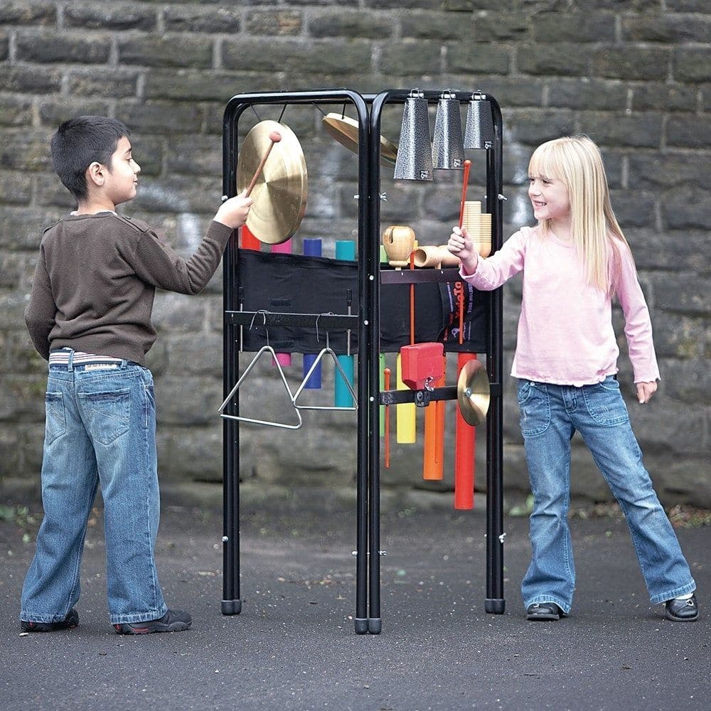 Outdoor Music Stand, Outdoor Music Stand,outdoor musical playground toys,outdoor musical sensory toys,classroom music set,school music set,school musical instruments,school supplies, Outdoor Music Stand,The Outdoor Music Stand is a playground centre piece - keep children occupied for hours with this three sided outdoor music stand packed with Boomwackers, gongs, triangles and much more. The Outdoor Music Stand is a fantastic 3 piece music set which is the perfect addition to any Early years setting or outdo