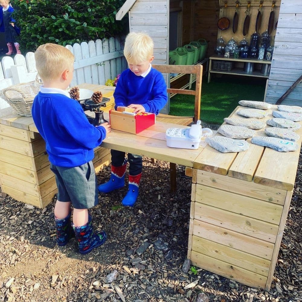 Outdoor Wooden Movable Multi Tables Unit, Outdoor Wooden Movable Multi Tables Unit,Outdoor play resources,outdoor sensory play,sensory gardens, Outdoor Wooden Movable Multi Tables Unit,Create endless storage and play possibilities with this Outdoor Wooden Movable Multi Tables Unit. This Outdoor Wooden Movable Multi Tables Unit can be arranged in a multitude of ways. Use as a messy play bench, a shop counter, outdoor storage or an outdoorCreate endless storage and play possibilities with this Outdoor Wooden 