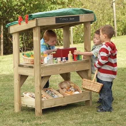 Outdoor Wooden Play Shop, Outdoor Wooden Play Shop,Outdoor role play,outside role play house,outdoor role play shop,outdoor wooden play structures, Outdoor Wooden Play Shop,There's hours of fun in store with this Outdoor Wooden Play Shop. This multi-functional Outdoor Wooden Play Shop is a lovely acquisition for any play area. As it's open-ended, this simple wooden design will lend itself nicely to lots of play scenarios. For use as a simple shop, ticket booth or puppet stall, childrenThere's hours of fun i